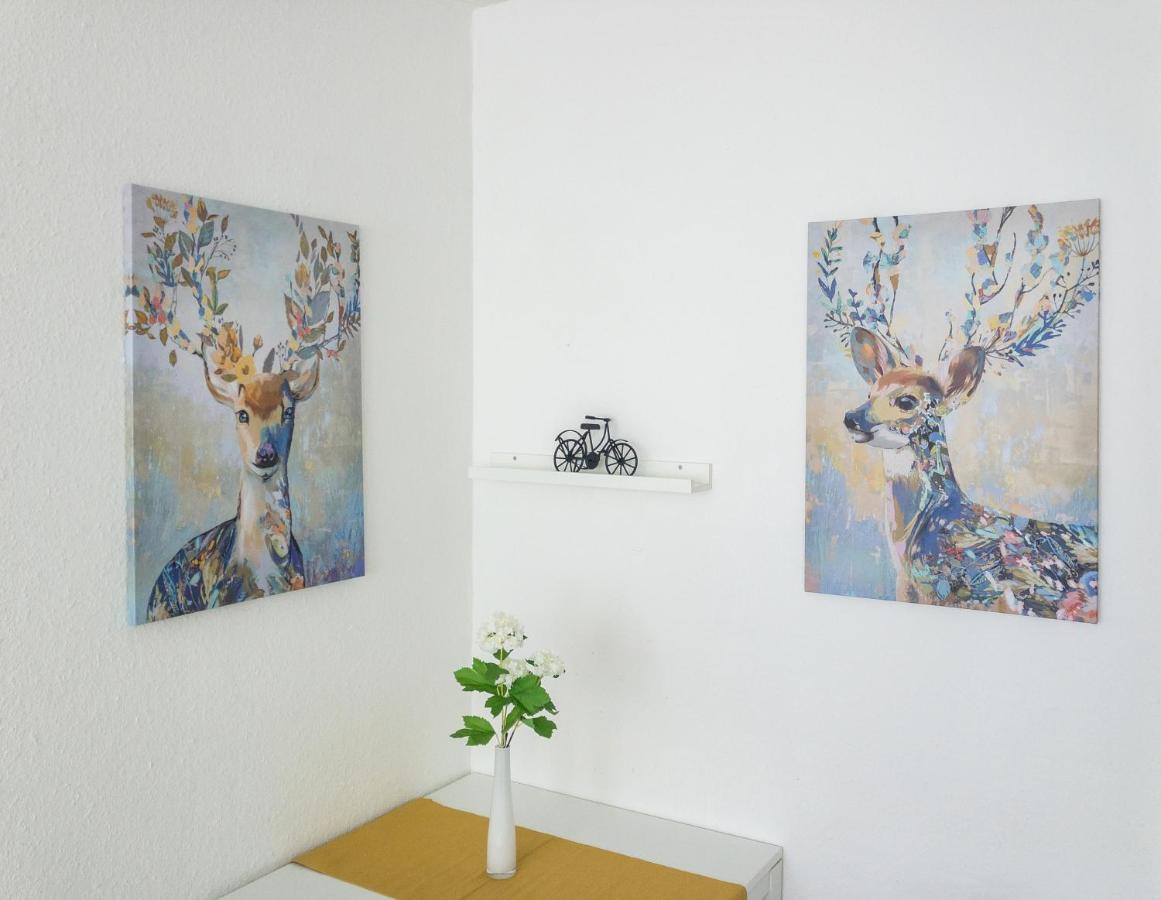 Moderne Innenstadt Whg Mit Netflix Und Nespresso Mannheim Bagian luar foto