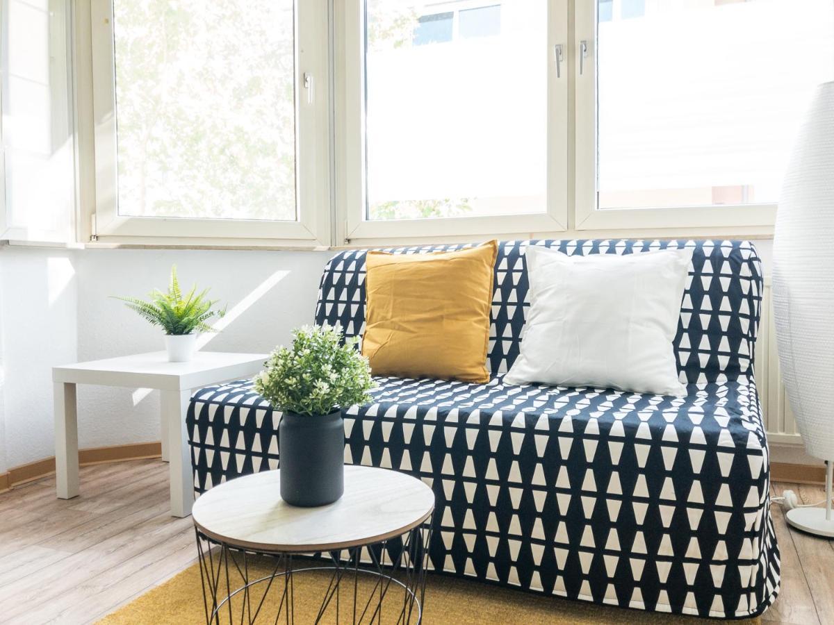 Moderne Innenstadt Whg Mit Netflix Und Nespresso Mannheim Bagian luar foto