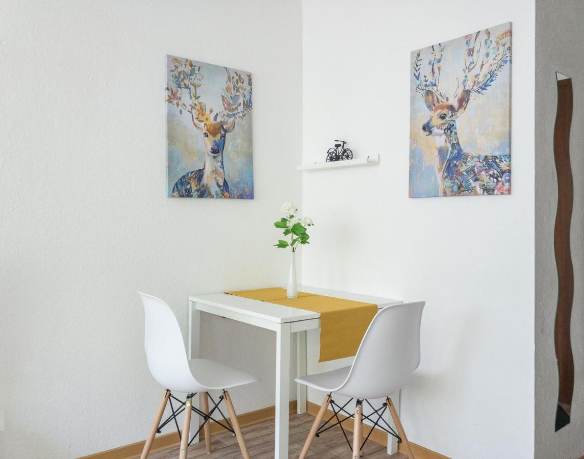 Moderne Innenstadt Whg Mit Netflix Und Nespresso Mannheim Bagian luar foto