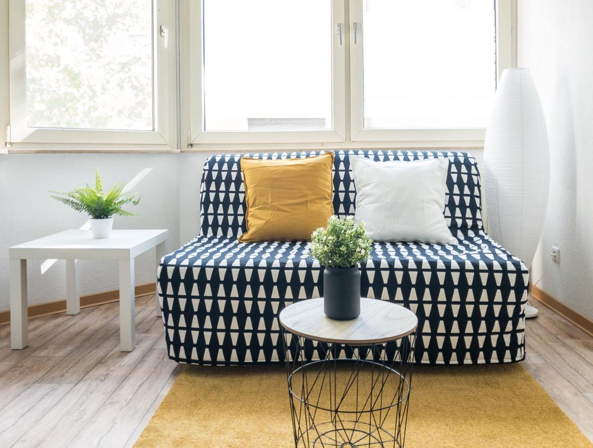 Moderne Innenstadt Whg Mit Netflix Und Nespresso Mannheim Bagian luar foto