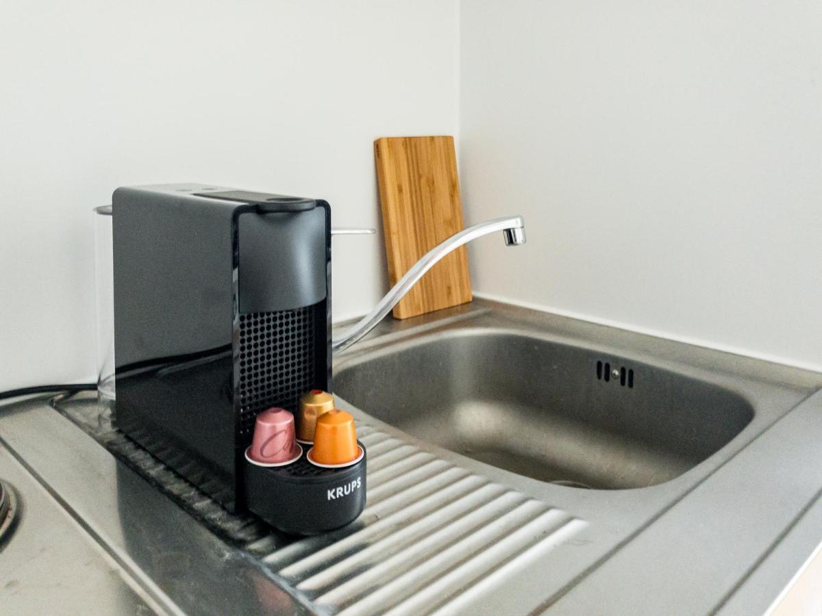 Moderne Innenstadt Whg Mit Netflix Und Nespresso Mannheim Bagian luar foto